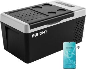 EUHOMY 19QT 12 Volt Refrigerator, -...