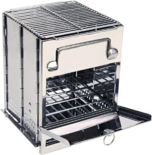 REDCAMP Camping Wood Burning Stove,...