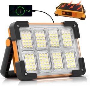 120W Solar Rechargeable 144 LED Wor...