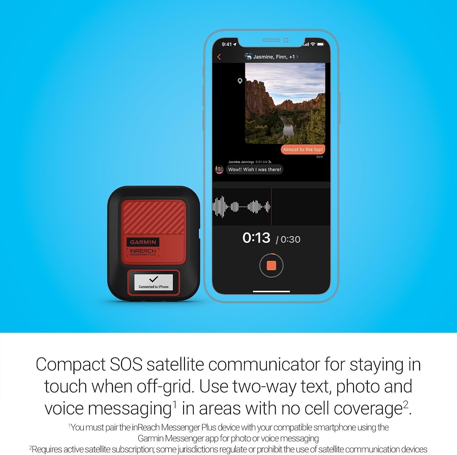 Garmin inReach® Messenger Plus, SOS Satellite Communicator - Image 3