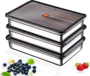 Stainless Steel Food Storage Contai...
