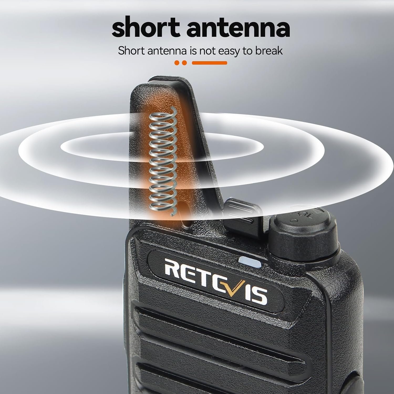 Retevis RT22 Compact & Lightweight FRS Walkie Talkies Long Range (4 Pack) - Image 6