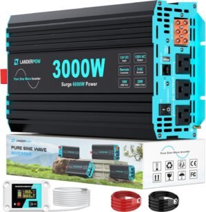 3000W Pure Sine Wave Inverter 12V D...