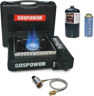 Propane or Butane Stove with Windbl...