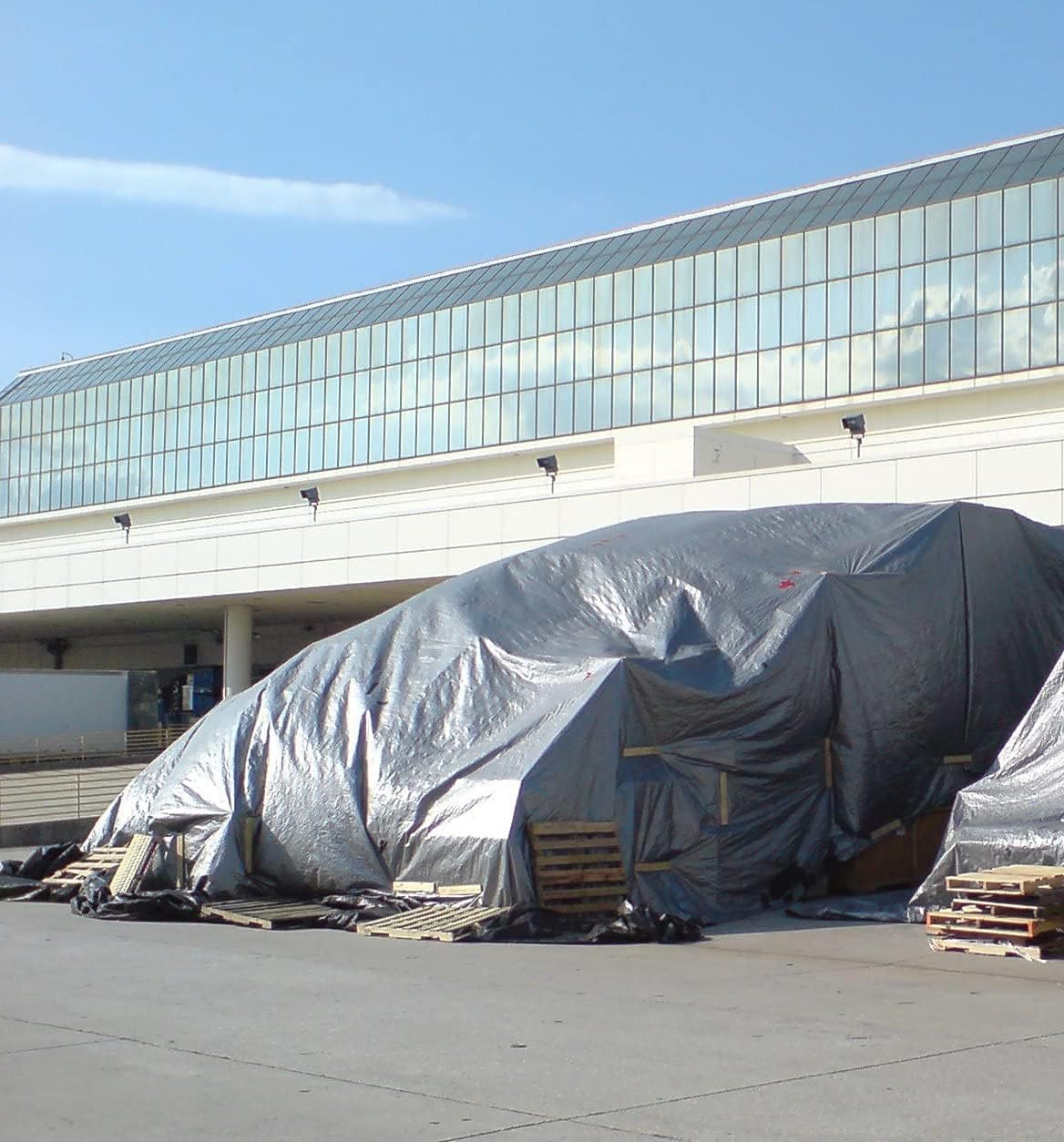 KOTAP 12x25 ft Heavy-Duty Silver Tarp, 11-mil, Waterproof, TRS-1225 - Image 8