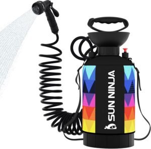 SUN NINJA Portable Shower, Camping ...