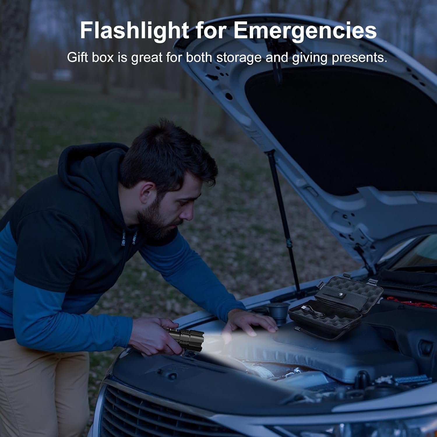 Flashlight 10000 High Lumens Rechargeable 30W Super Bright LED Flash Light - Image 9