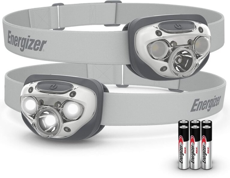 Energizer LED Headlamp PRO (2-Pack), IPX4 Water Resistant Head Light