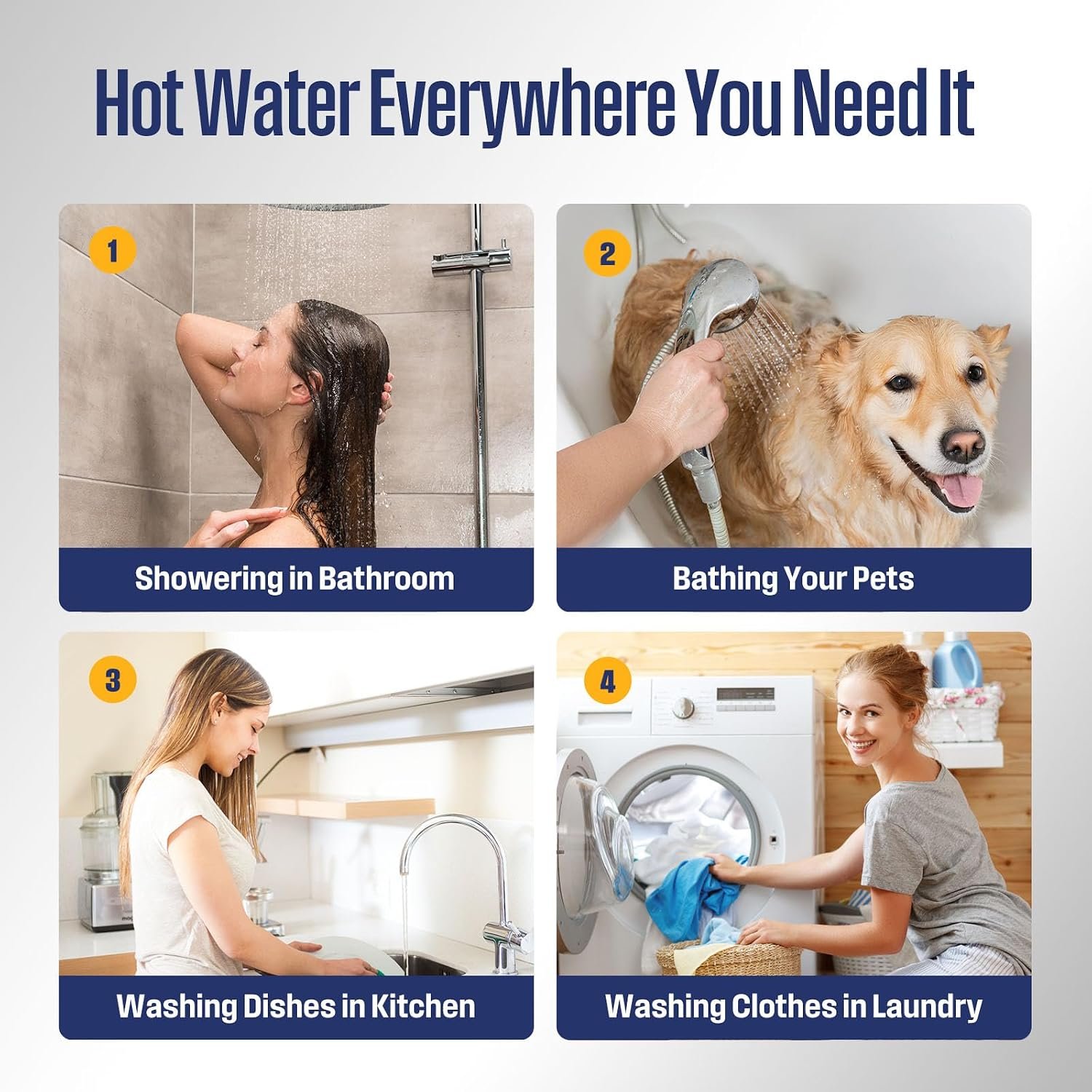 Westinghouse Tankless Water Heater Propane Indoor, 7.9 GPM 180,000 BTU - Image 6