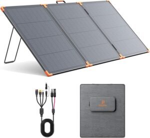 ZOUPW 230W Bifacial Portable Solar ...