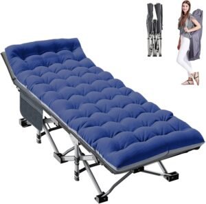 ABORON Camping Cot for Adults, 28 i...