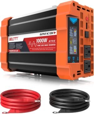 BELTTT 1000Watt Pure Sine Wave Inve...