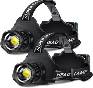 AKNEAR Rechargeable LED Headlamp 99...