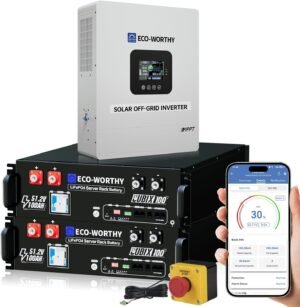 ECO-WORTHY 48V Home Backup Power, 1...