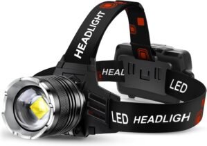 AKNEAR LED Rechargeable Super Brigh...