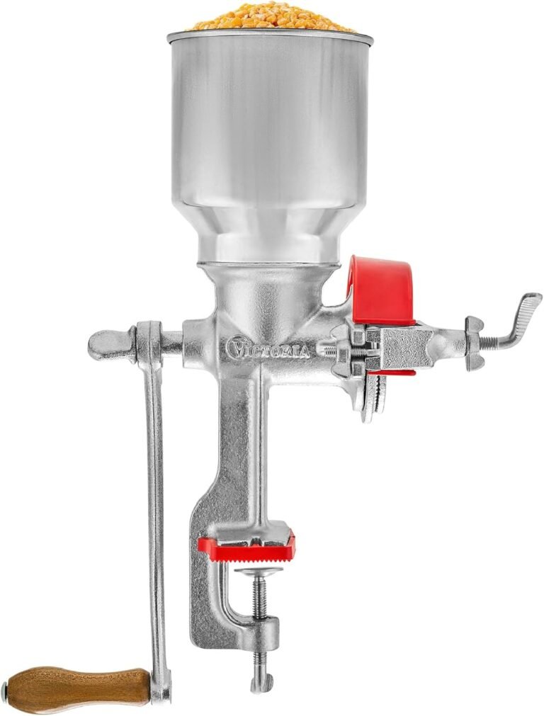 Victoria Manual Cast Iron Grain Mill 2400g with High Hopper