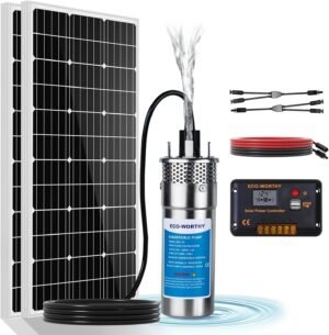 ECO-WORTHY 200W Solar Well Pump Kit...