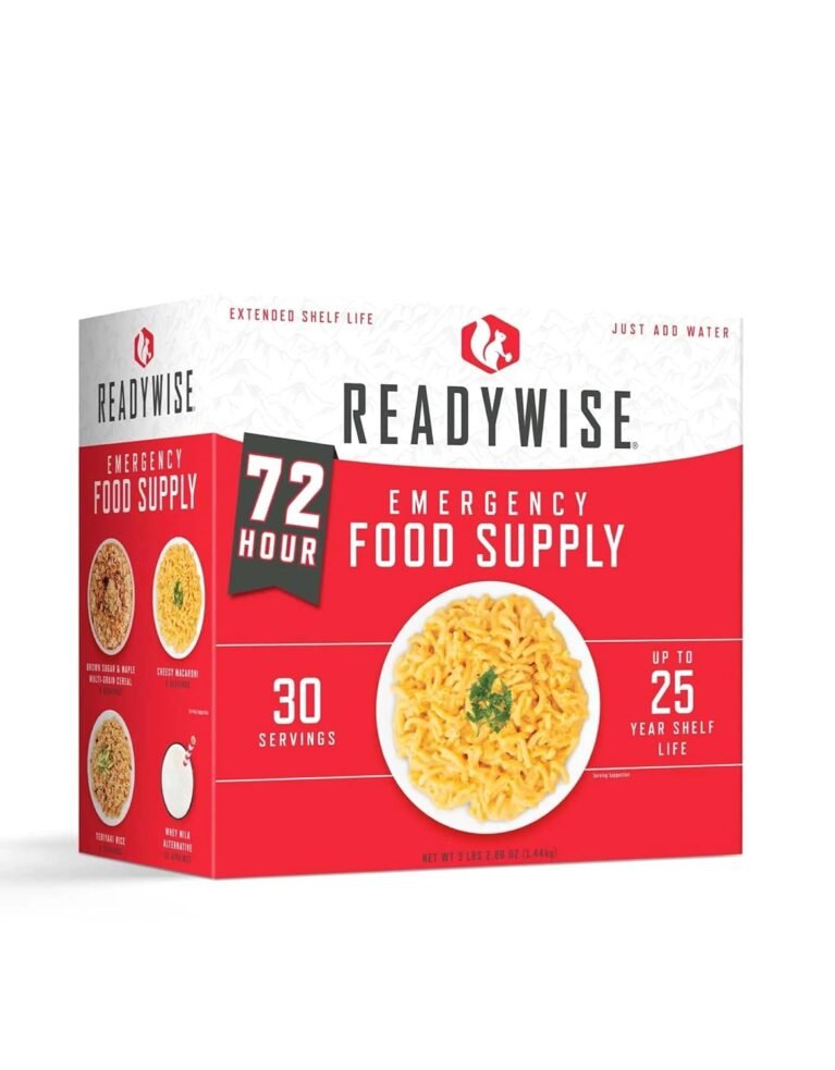READYWISE Emergency Food Supply Meals 72 Hour Survival Kit, 30 Servings