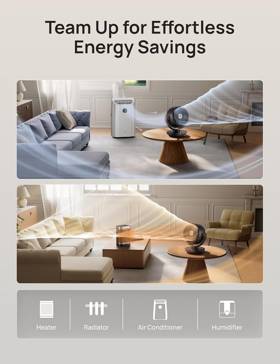 DREO Fan for Bedroom, Desk Air Circulator Fan with Remote, 11 Inch Table Fans for Whole Room, 65ft Powerful Airflow, 120° Vertical Manual +90° Oscillating, 4 Speeds, 8H Timer, 25dB Quiet Fan, Home - Image 8