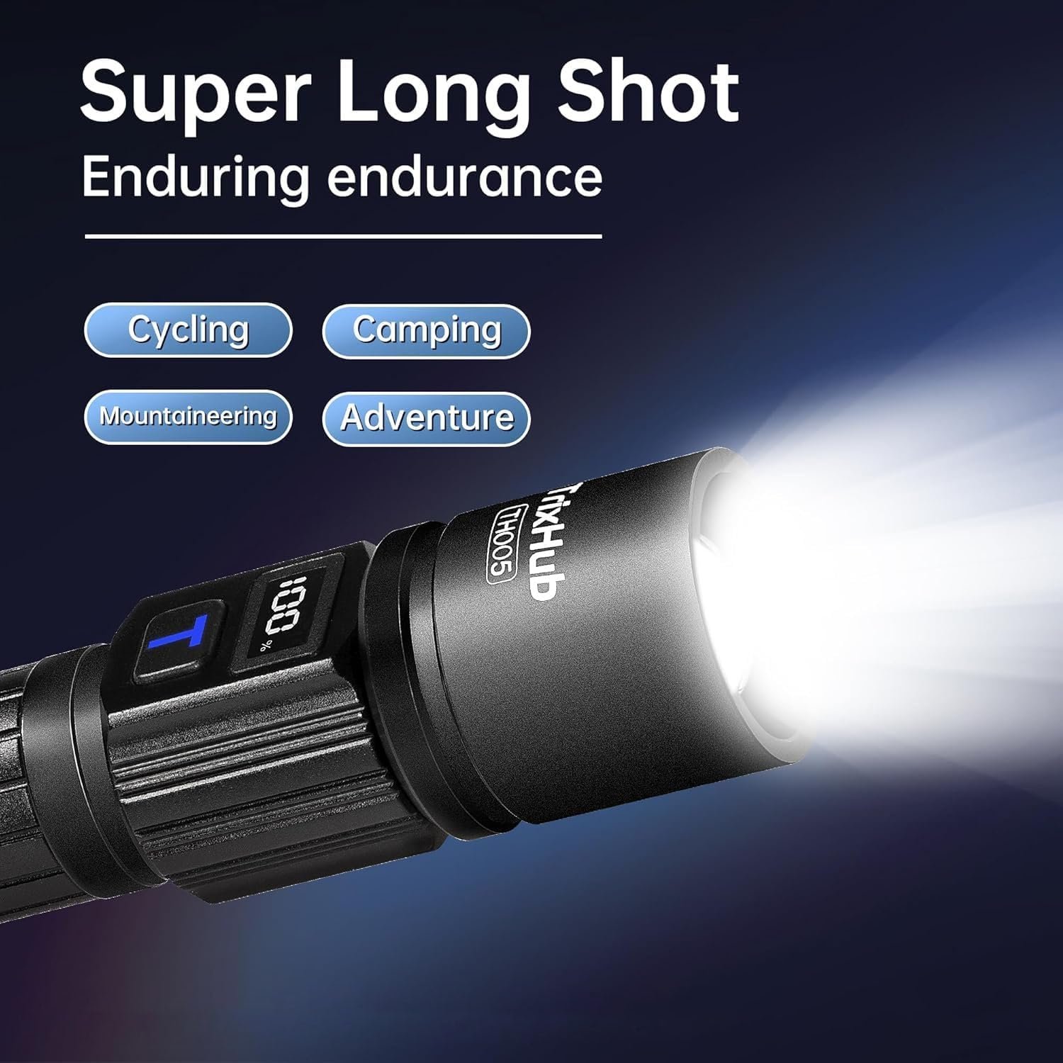 TrixHub Rechargeable Flashlights 2 Pack Super Bright High Lumens Flashlight - Image 5
