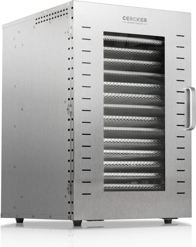 Commercial Food-Dehydrator Machine 16 Trays 27.28ft² Large Food Dryer 1500W
