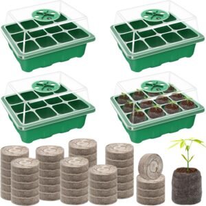 Seed Starter Tray with Peat Pellets...