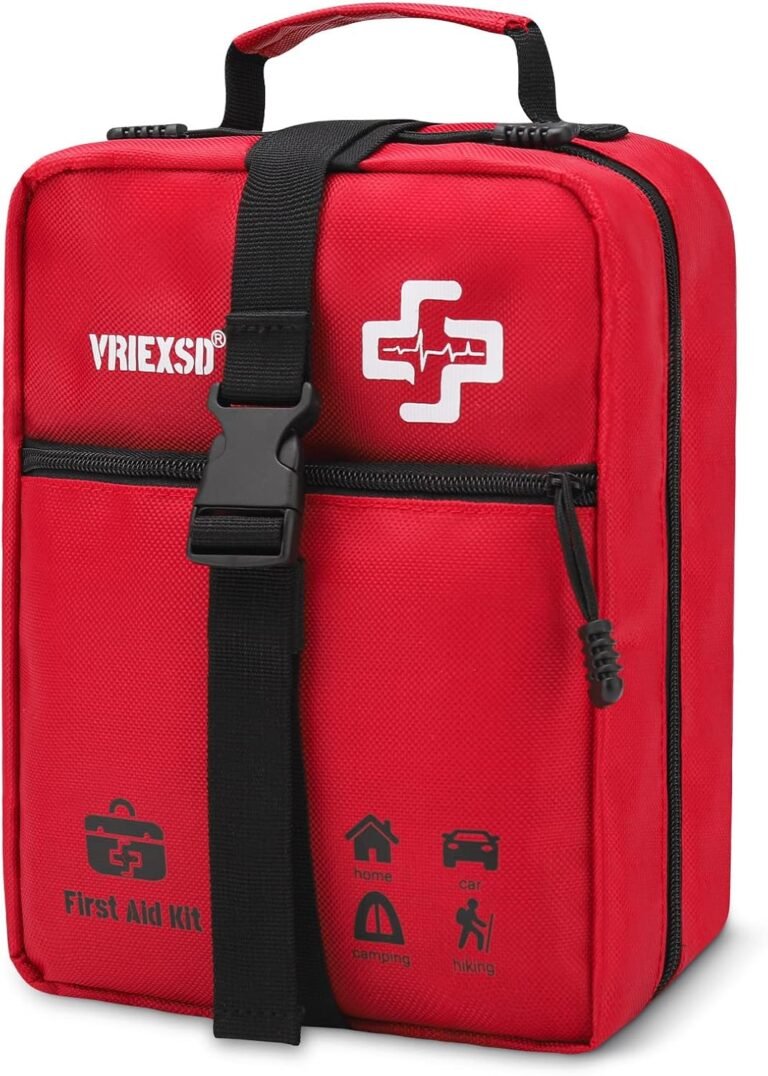 VRIEXSD 400 Piece Large First Aid Kit for Home, Car, Travel, Camping,Sports
