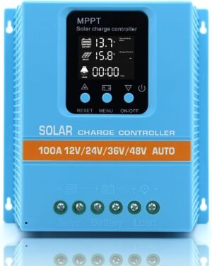 Upgraded 100A MPPT Solar Charge Con...