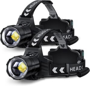 FINICO Rechargeable LED Headlamp 99...