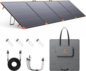 ZOUPW 480W Bifacial Portable Solar ...