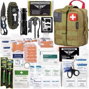 EVERLIT 250 Pcs Survival First Aid ...