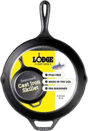 Lodge Pre-Seasoned Cast Iron Skille...