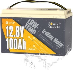 Power Queen 12V 100Ah Trolling Moto...