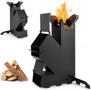 Rocket Stove Portable Wood-Burning ...