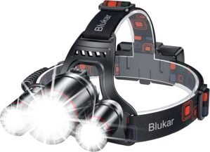 Blukar LED Headlamp Rechargeable,Ul...