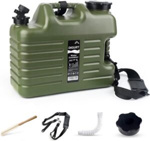 Digury 5 Gallon Water Jug, Camping ...