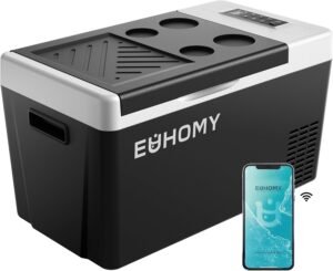 EUHOMY 23QT 12 Volt Refrigerator, -...