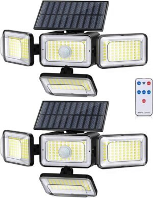 Solar Lights Outdoor Waterproof, 28...