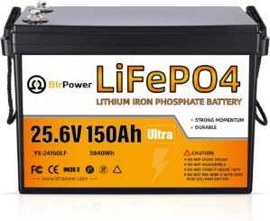 24 V 150 Ah LiFe PO4 Lithium B atte...