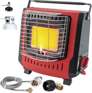 Portable Outdoor Heater with 8FT Ho...