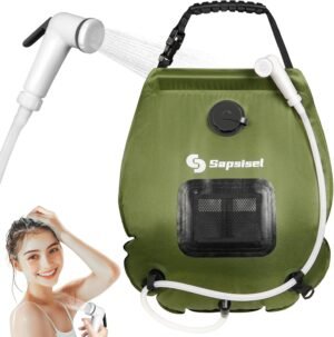 sapsisel Camping Shower Bag, 5 Gal/...