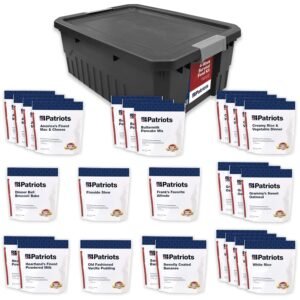 4Patriots 4-Week Survival Food Kit:...