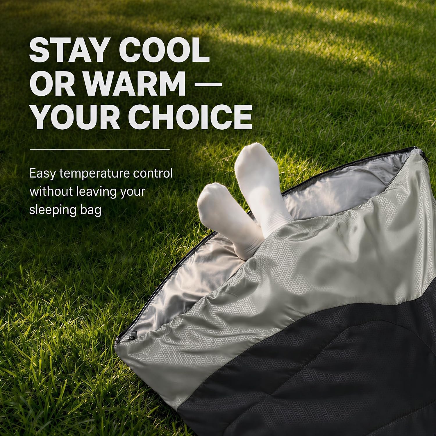 Sleeping Bags for Adults & Kids - Lightweight Camping Sleeping Bag - Image 6