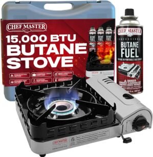 Chef Master Portable Butane Camping...