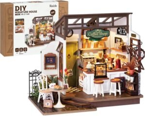 Rolife Coffee Shop DIY Miniature Ho...