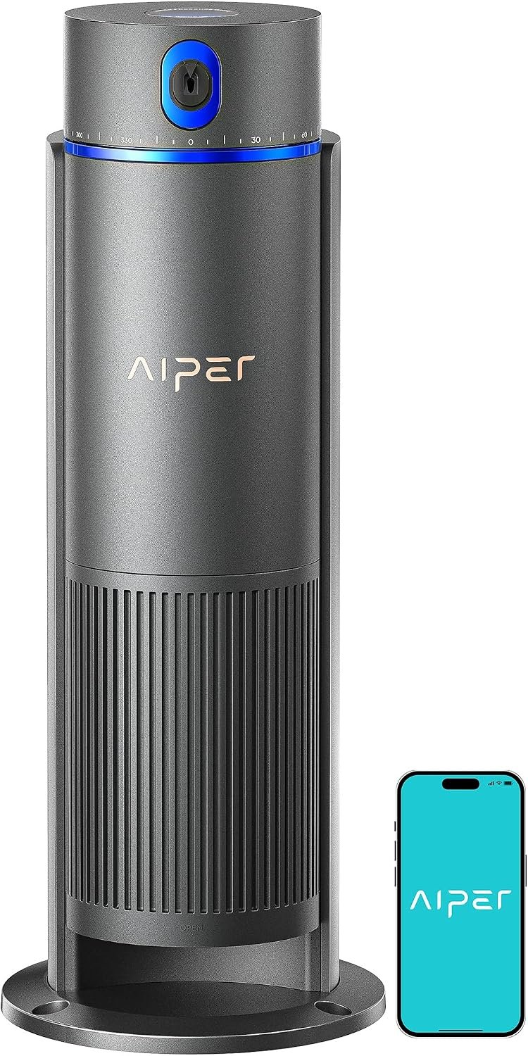 Aiper IrriSense 2 Smart Sprinklers for Yard, Multi-Zone Plant-Specific Watering, Smart Scheduling, Weather-Adaptive Irrigation with Rain Sensor, Irrigation System for Large Lawns up to 4800 sq.ft.
