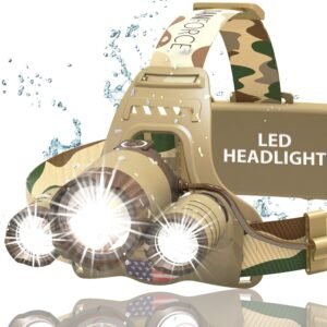 DanForce Headlamp. USB Rechargeable...