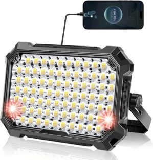 LED Work Light: Portable Rechargeab...
