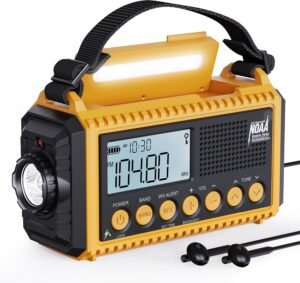 Emergency Radio Hand Crank NOAA Wea...