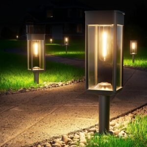 BITPOTT Driveway Solar Lights, 8 Pa...